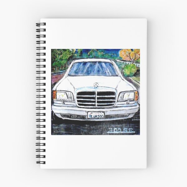 Item preview, Mercedes W126 300SE designed and sold by ArtbyLeclerc.