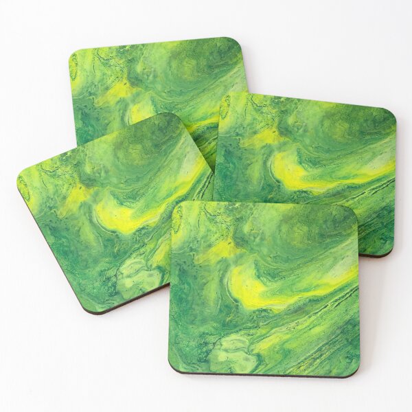 Item preview, swirls of yellow & green  designed and sold by abby cartwright.
