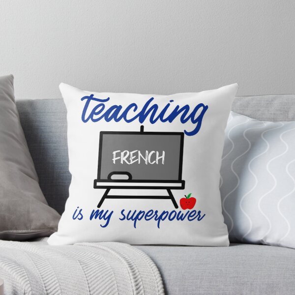 Item preview, teaching FRENCH is my superpower designed and sold by tiemistico.