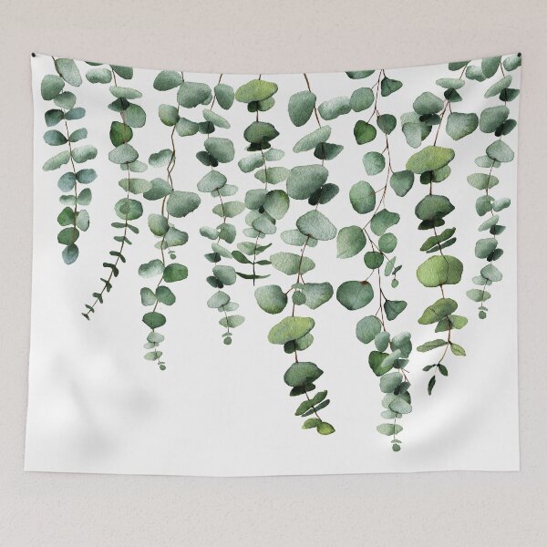 Item preview, Eucalyptus Watercolor Olive By Nicole William designed and sold by GlowinUp Shop.