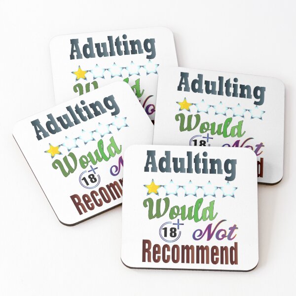 Item preview, Adult Would not Recommend designed and sold by MJayDesign.