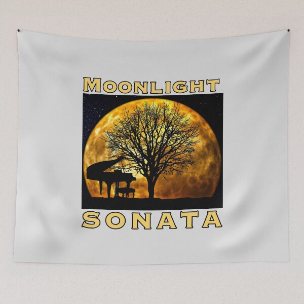 Item preview, beethoven, ludwig van beethoven, moonlight sonata designed and sold by efenem.