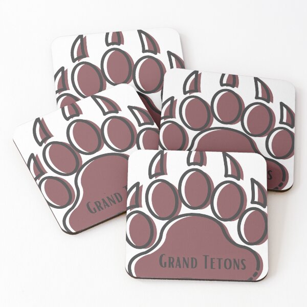 Item preview, Grand Tetons Bear Print designed and sold by Cozy Day Designs.