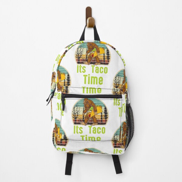 Item preview, Retro it’s taco time Bigfoot- funny taco time Bigfoot  designed and sold by Designs Of all kinds.
