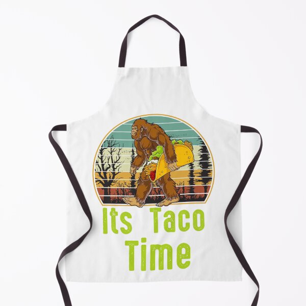 Item preview, Retro it’s taco time Bigfoot- funny taco time Bigfoot designed and sold by Designs Of all kinds.