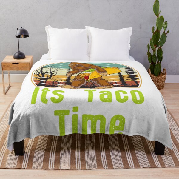 Item preview, Retro it’s taco time Bigfoot- funny taco time Bigfoot designed and sold by Designs Of all kinds.