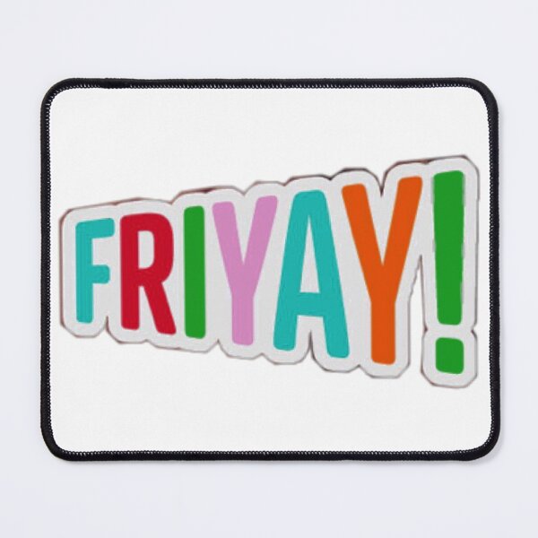 Item preview, Fri-Yay Friday Colorful Rainbow Funny Teacher designed and sold by ShopDisct.