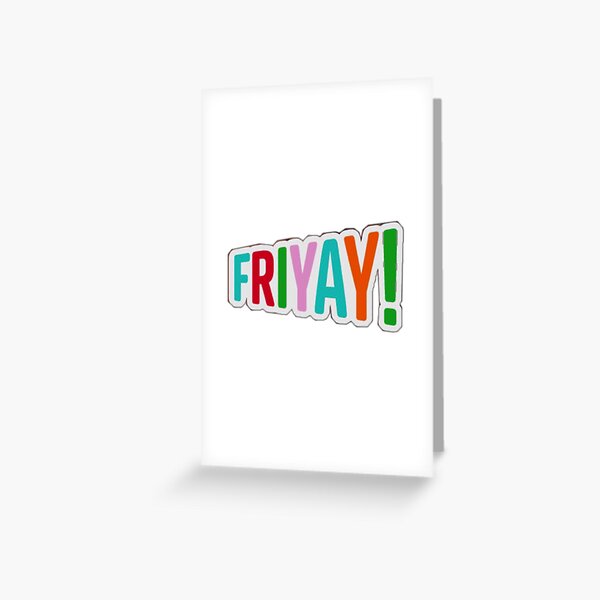 Item preview,  Fri-Yay Friday Colorful Rainbow Funny Teacher  designed and sold by ShopDisct.