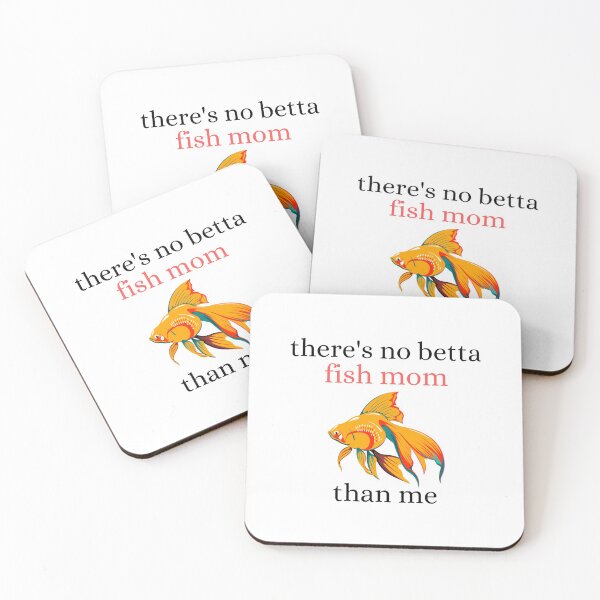 Item preview, There's No Betta Fish Mom Than Me designed and sold by Lucy-Goosey-.