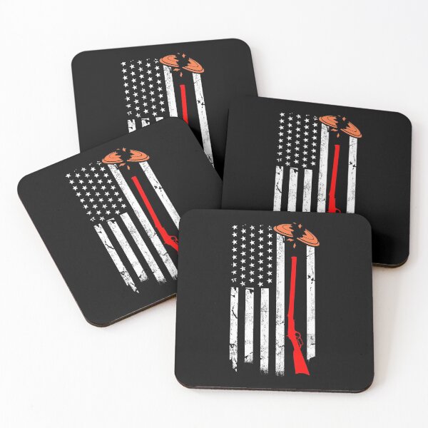 Item preview, Skeet Trap Clay Shooting USA Flag designed and sold by DamnGoodDesign.