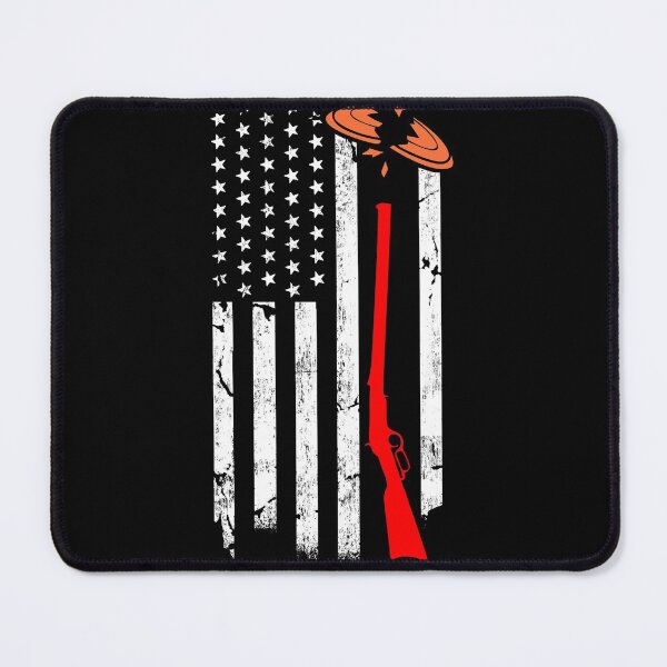 Item preview, Skeet Trap Clay Shooting USA Flag designed and sold by DamnGoodDesign.