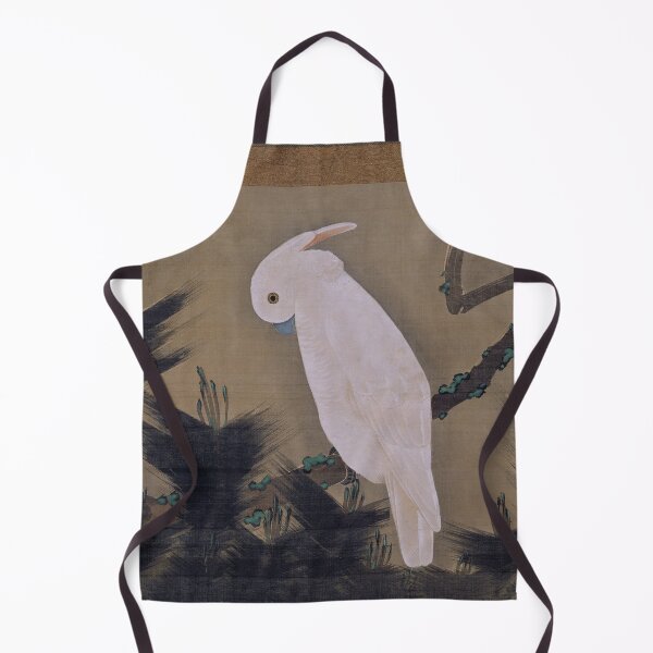 Item preview, Ito Jakuchu - White Cockatoo On A Pine Branch designed and sold by JDesigningMO.
