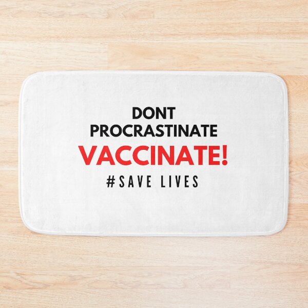 Item preview, Dont procrastinate vaccinate! #save lives designed and sold by jcad216.