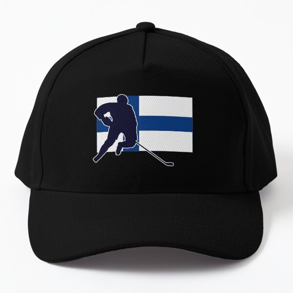 Finland National Hockey Flag Baseball Cap Baseball Cap