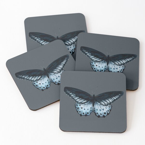Item preview, Cute Blue Mormon butterfly  designed and sold by CatCarrot.