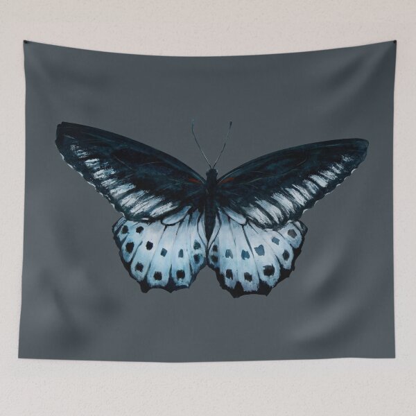 Item preview, Cute Blue Mormon butterfly  designed and sold by CatCarrot.