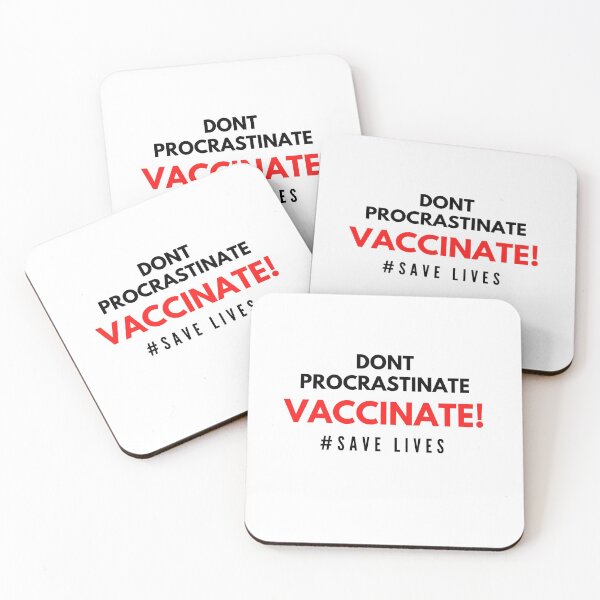 Item preview, Dont procrastinate vaccinate! #save lives designed and sold by jcad216.