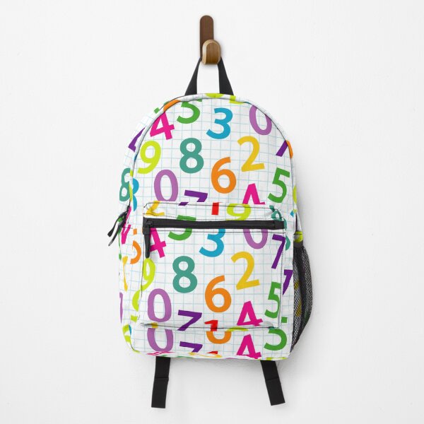 Item preview, Back to School Pattern : Colorful Numbers Pattern designed and sold by remonss.