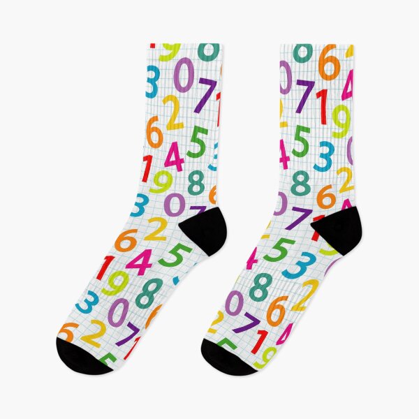 Item preview,   Back to School Pattern : Colorful Numbers Pattern  designed and sold by remonss.