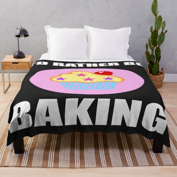 Item preview, I'd Rather Be Baking Funny Cooks Bakers designed and sold by mydesigns15.