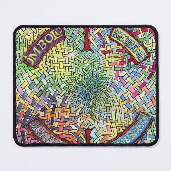 Item preview, Wheel of the Year Knotwork - Fire Festivals designed and sold by Crystal Odenkirk.