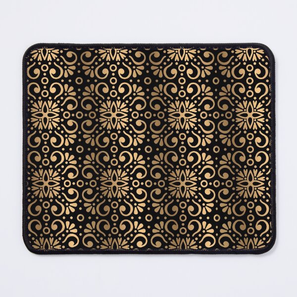 Item preview, Golden Floral Mandala Patterns designed and sold by mouad naouiri.