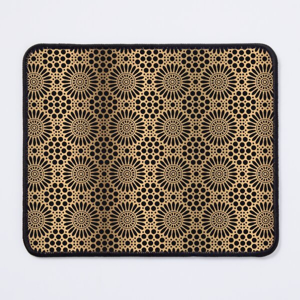 Item preview, Golden Floral Mandala Patterns designed and sold by mouad naouiri.
