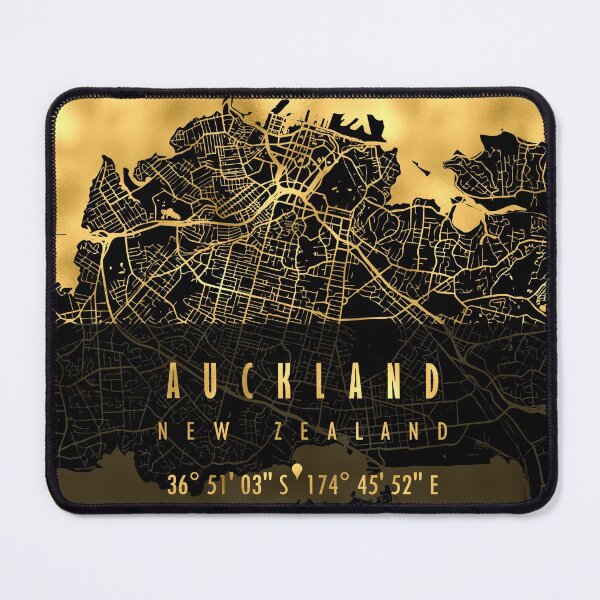 Item preview, Auckland Map New Zealand designed and sold by hatimelhag.
