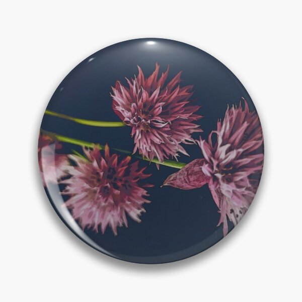 Item preview, Chives- charming flowers in a glass vase - photo design designed and sold by kikidu21.