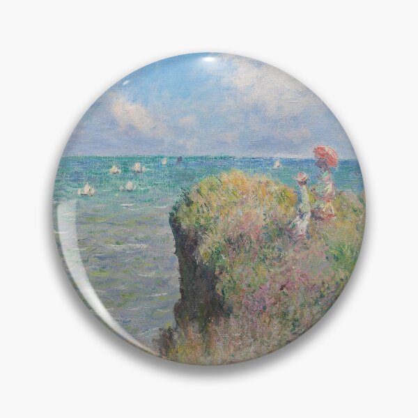 Item preview, Cliff Walk at Pourville (1882) by Claude Monet designed and sold by Ben2128.