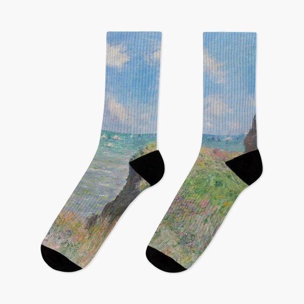 Item preview, Cliff Walk at Pourville (1882) by Claude Monet designed and sold by Ben2128.