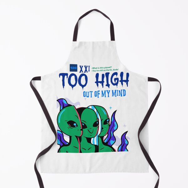 Item preview, Too High Alien designed and sold by HigherMartians.