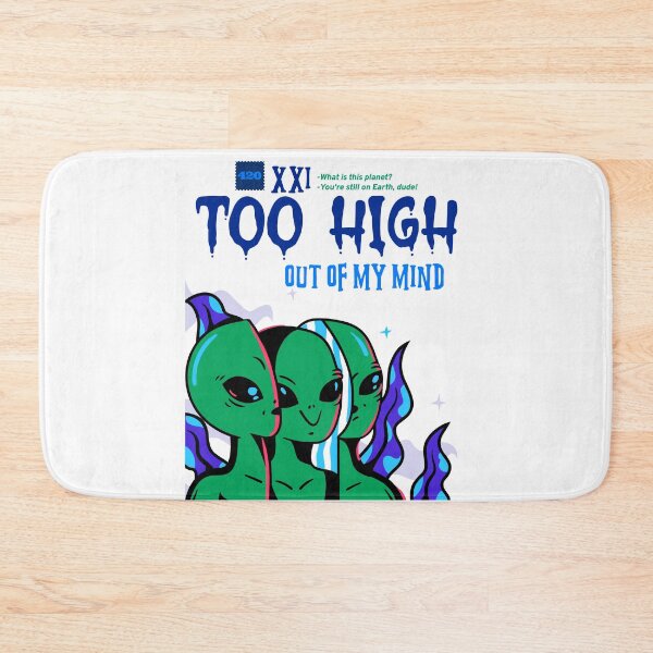 Item preview, Too High Alien designed and sold by HigherMartians.