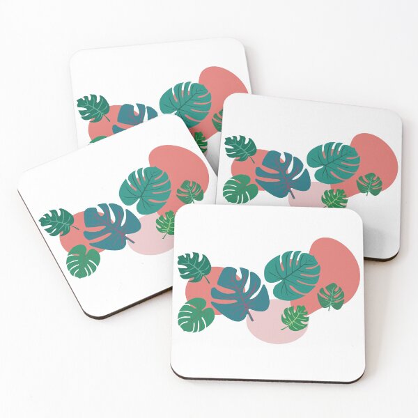 Item preview, monstera tropical leaves designed and sold by aquanour.