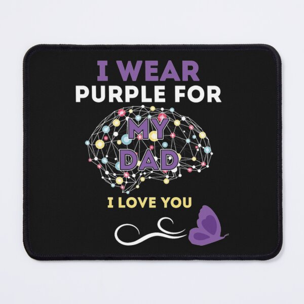 Item preview, I Wear Purple For My Father Epilepsy designed and sold by Clavitaps.