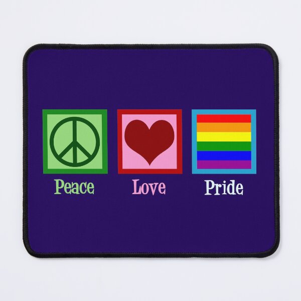Item preview, Peace Love Gay Pride designed and sold by Epic Love Designs.