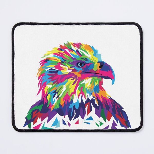 Item preview, Colorful Eagle Head  designed and sold by mouad naouiri.