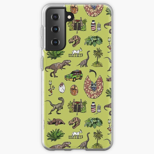 Jurassic pattern lighter Samsung Galaxy Soft Case