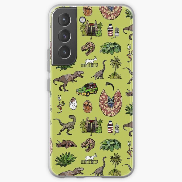 Jurassic pattern lighter Samsung Galaxy Soft Case