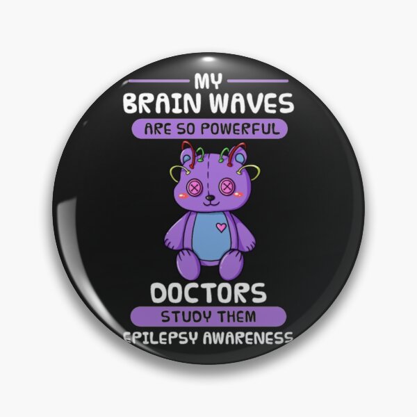 Item preview, My Brain waves are so powerful Doctor Epilepsy designed and sold by Clavitaps.