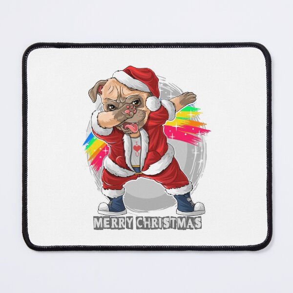 Item preview, Cute Dog dab In A New Year Hat designed and sold by mouad naouiri.