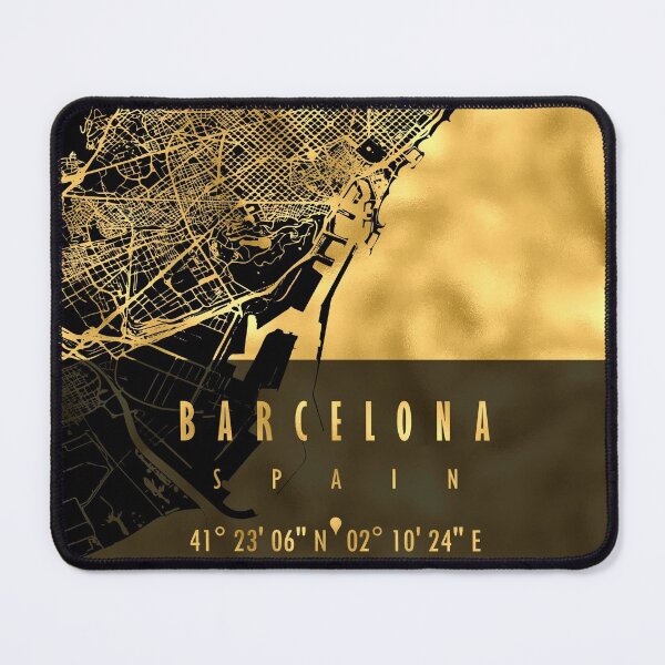 Item preview, Barcelona Map Spain designed and sold by hatimelhag.