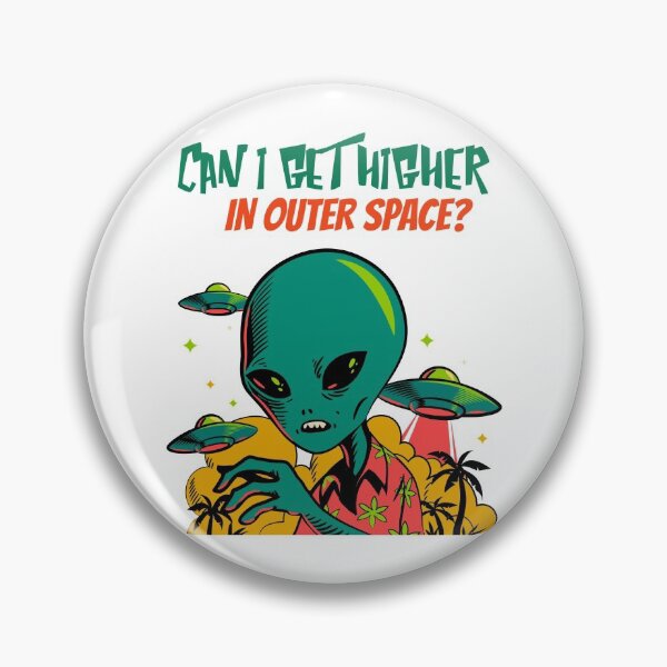 Item preview, Higher in Outer Space Alien designed and sold by HigherMartians.