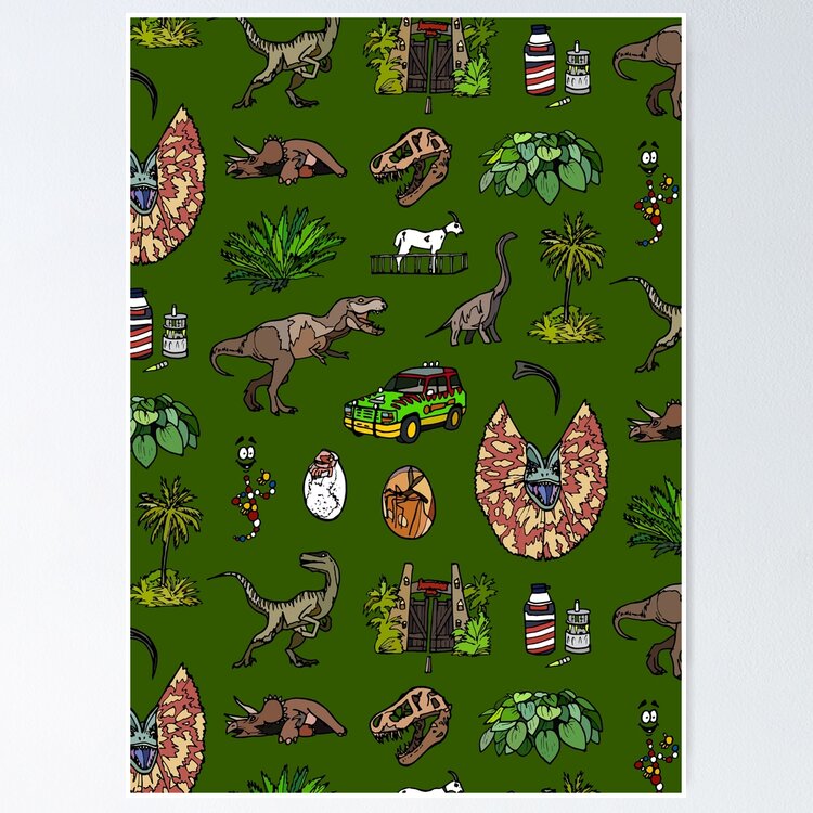 Jurassic motive Samsung Galaxy Phone Case