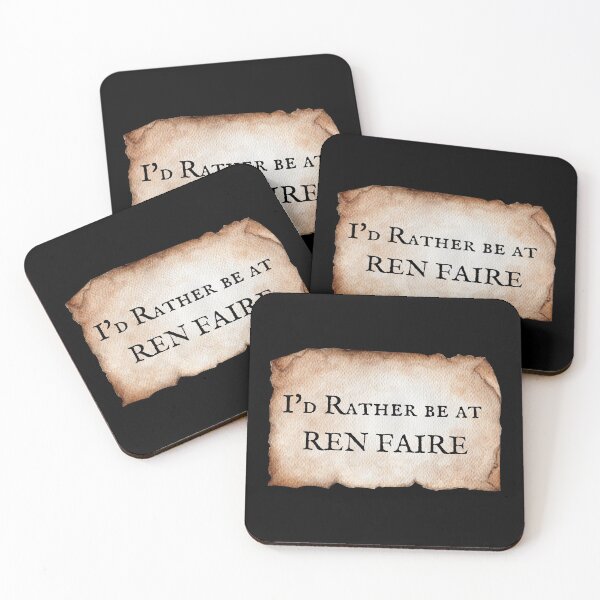 Item preview, I'd rather be at Ren Faire designed and sold by IconicMess.