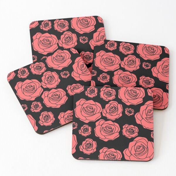 Item preview, Roses floral pattern designed and sold by cutecrazytshirt.