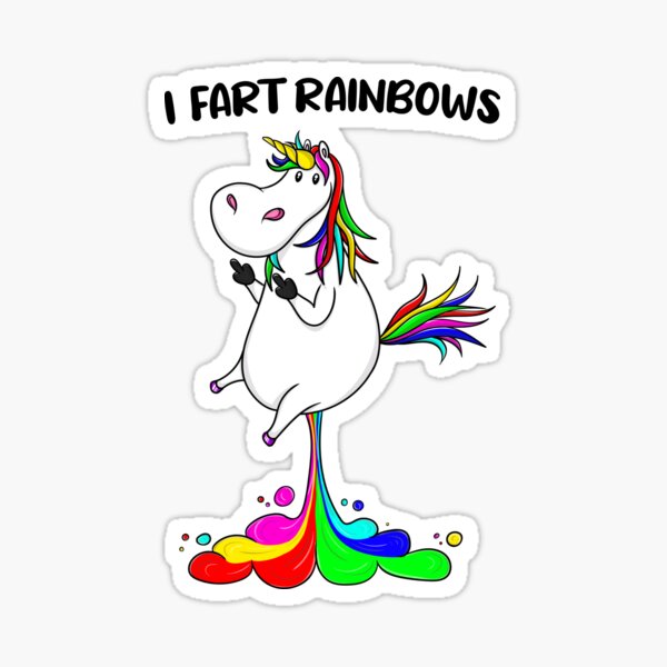 Unicorn Farting Rainbows | BirthdayAlarm