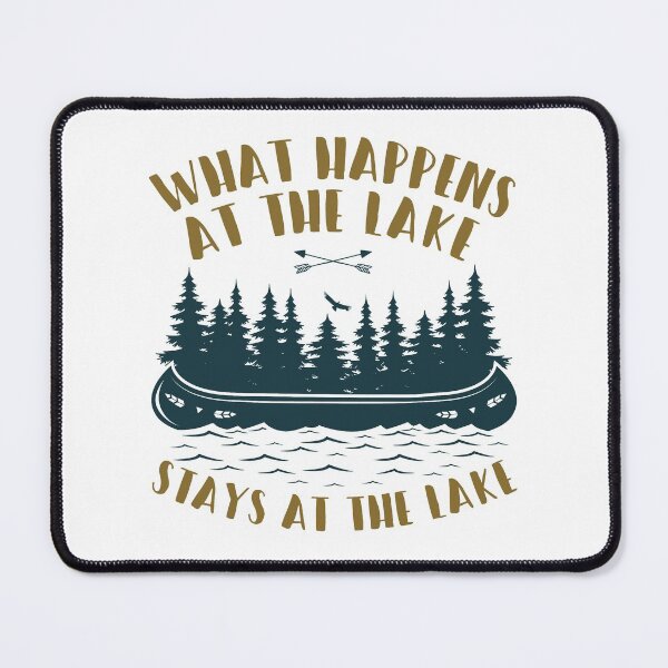 Item preview, What Happens At The Lake Stays At The Lake Funny  designed and sold by jaygo.