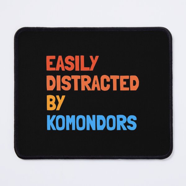 Item preview, Easily Distracted By Komondors - Funny Dog Gift designed and sold by Guarddogdrive.