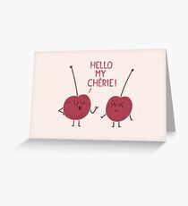 Le Flirt Greeting Card